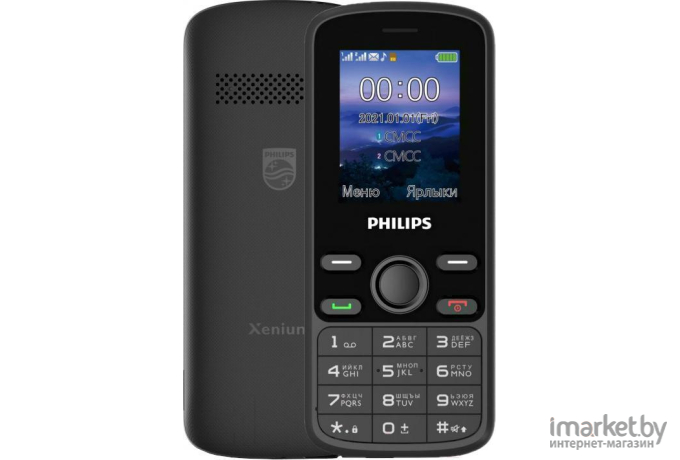 Мобильный телефон Philips Xenium E111 Black