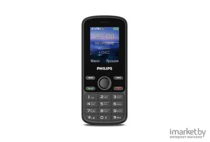 Мобильный телефон Philips Xenium E111 Black