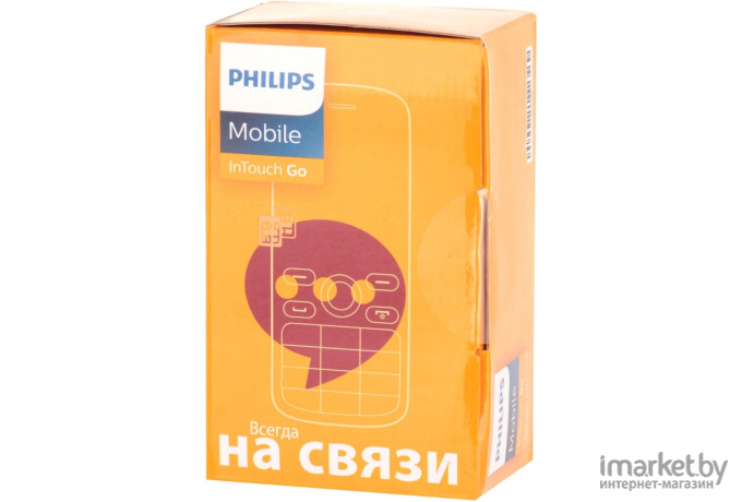 Мобильный телефон Philips Xenium E111 Black