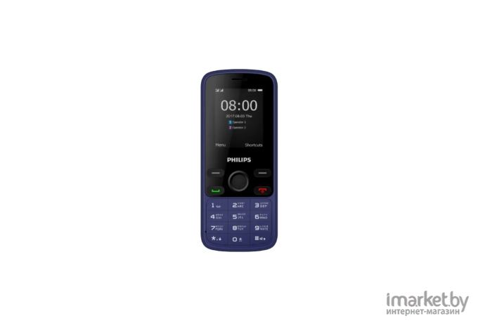 Мобильный телефон Philips Xenium E111 Blue