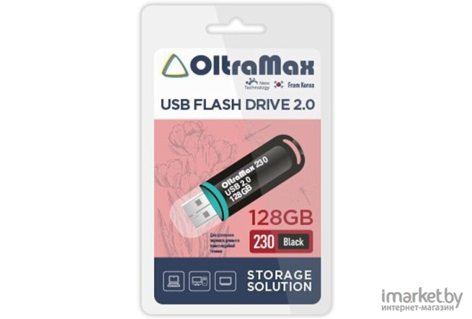 Usb flash Oltramax OM-128GB-230 Black