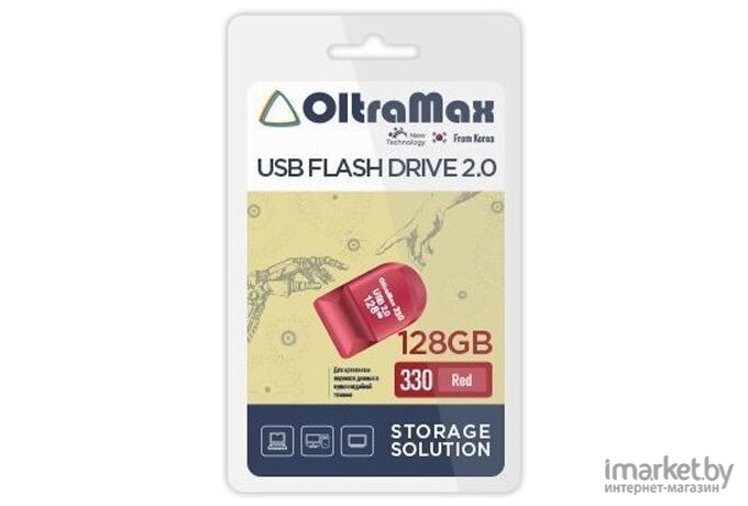 Usb flash Oltramax OM-128GB-330 Red