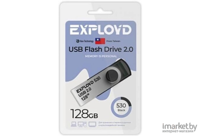 Usb flash Exployd EX-128GB-530 Black