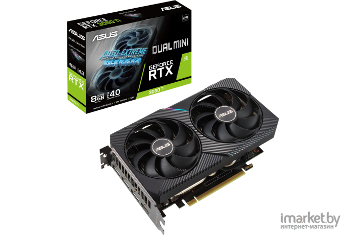 Видеокарта ASUS DUAL-RTX3060TI-8G-MINI-V2