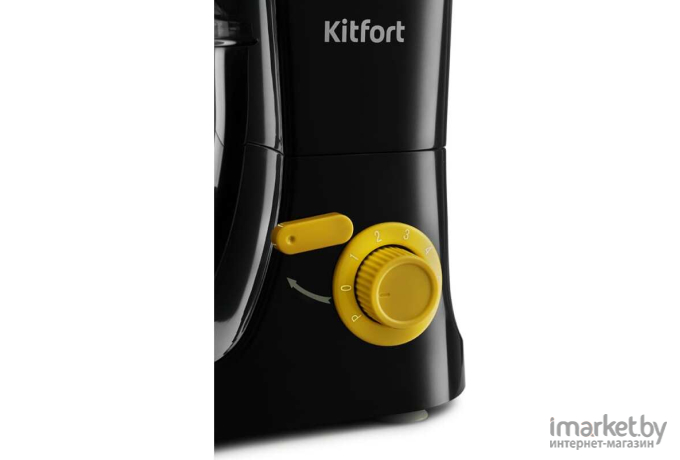 Миксер Kitfort KT-3044-3 черный/желтый