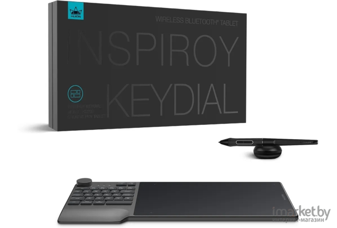 Графический планшет Huion Inspiroy Keydial KD200