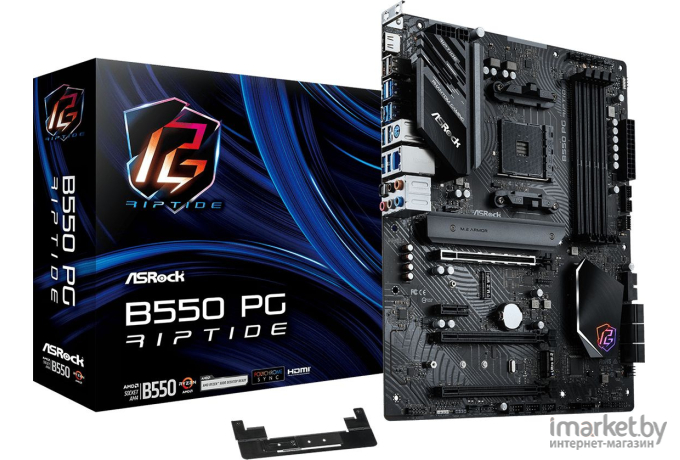 Материнская плата ASRock B550 PG RIPTIDE