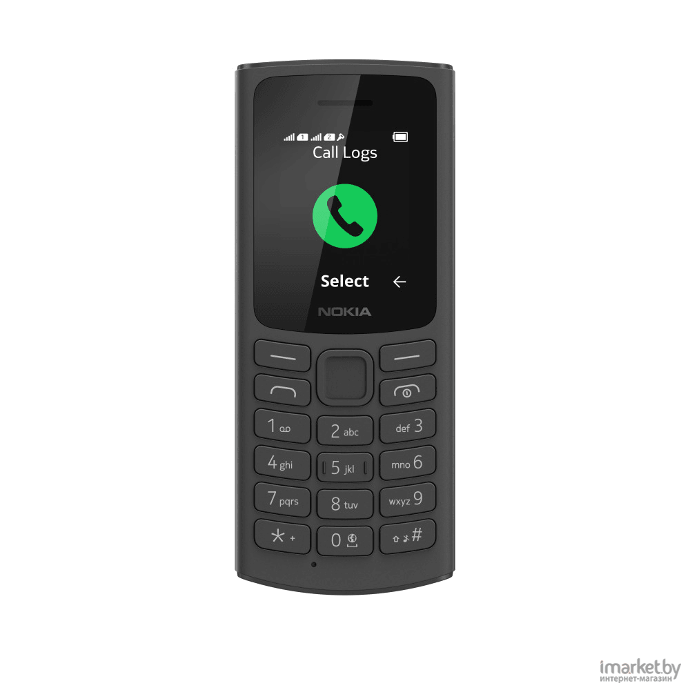 Мобильный телефон Nokia 105 4G TA-1378 DS EAC Black [16VEGB01A01] в  каталоге | Цена | Доставка по РБ