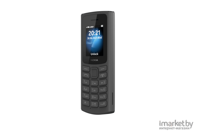 Мобильный телефон Nokia 105 4G TA-1378 DS EAC Black [16VEGB01A01]