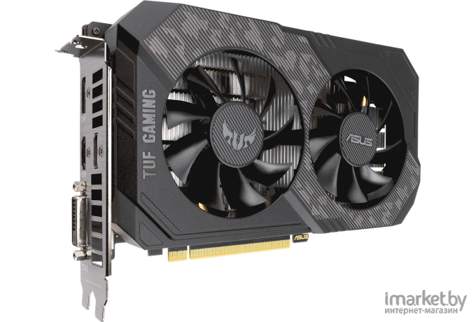 Видеокарта ASUS 1660Ti 6Gb GDDR6 [TUF-GTX1660TI-O6G-EVO-GAMING]