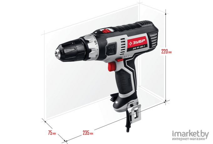 Дрель-шуруповерт Зубр ДШ-М1-400-2 К