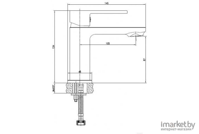 Смеситель Cersanit SMART [63047]