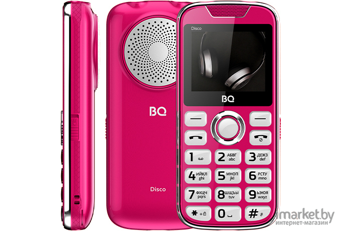 Мобильный телефон BQ-Mobile Disco BQ-2005 розовый