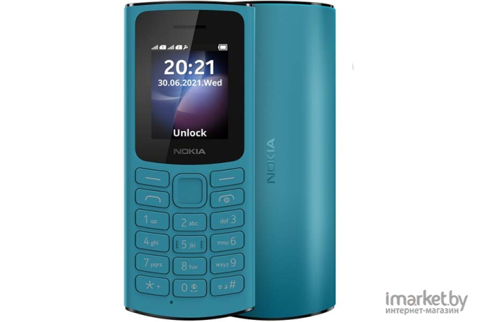 Мобильный телефон Nokia 105 4G TA-1378 DS EAC UA Blue [16VEGL01A01]