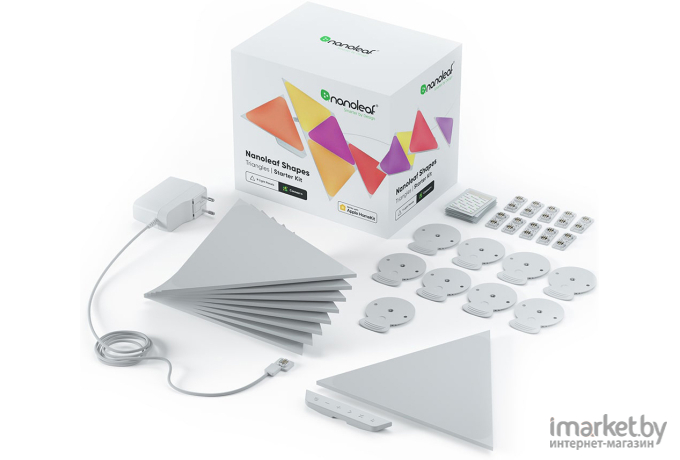 Светильник для пруда Nanoleaf Shapes Triangles Starter Kits [NL47-0002TW-9PK]