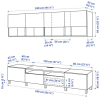 Стенка Ikea Бесто [294.119.49]