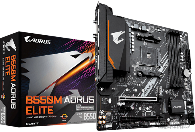 Материнская плата Gigabyte B550M AORUS ELITE 1.1