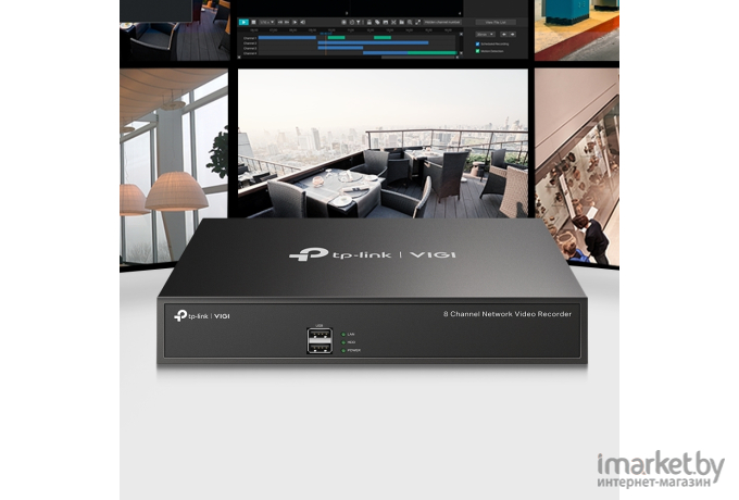 Видеорегистратор наблюдения TP-Link VIGI NVR1008H