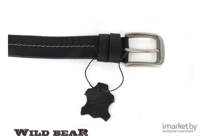 Ремень WILD BEAR RM-041f Premium универсальный Black