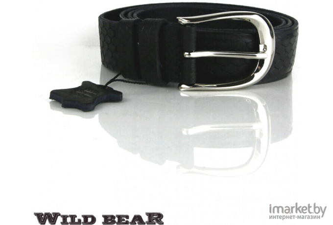 Ремень WILD BEAR RM-021m 130 см Black