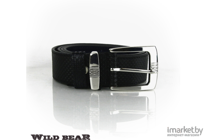 Ремень WILD BEAR RM-017f  Premium 125 см Black