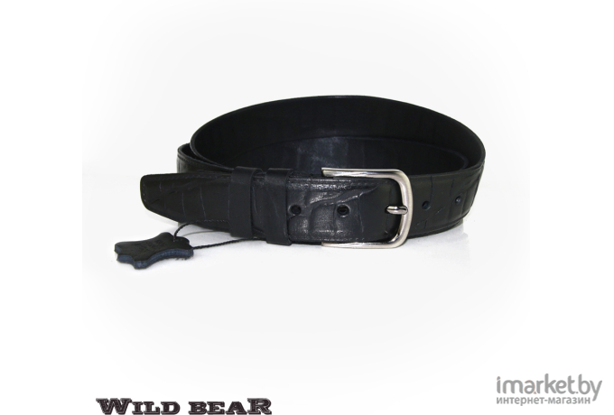 Ремень WILD BEAR RM-022f Premium 125 см Black