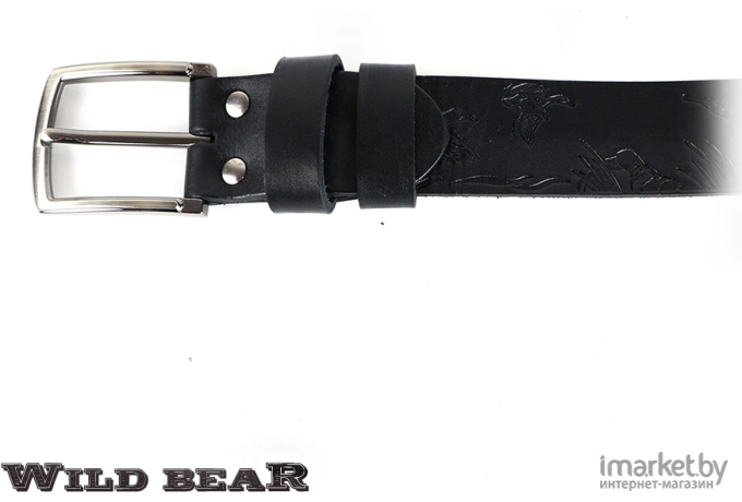 Ремень WILD BEAR RM-052m 130 см Black