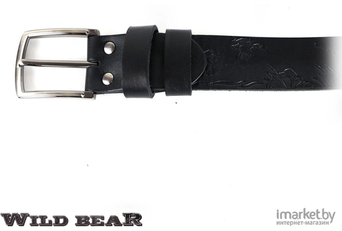 Ремень WILD BEAR RM-052m 140 см Black