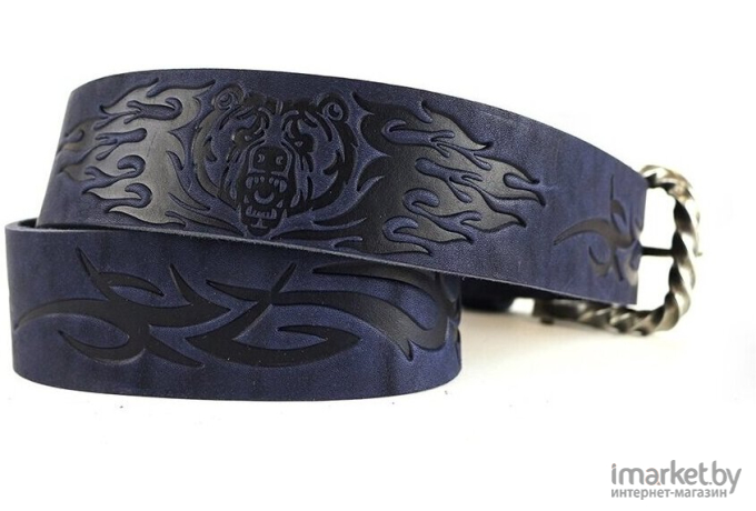 Ремень WILD BEAR RM-054m 120 см Dark Blue