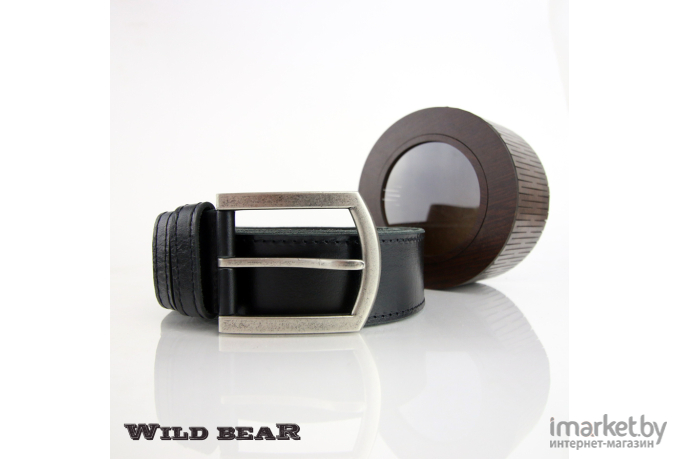 Ремень WILD BEAR RM-007f Premium 125 см Black