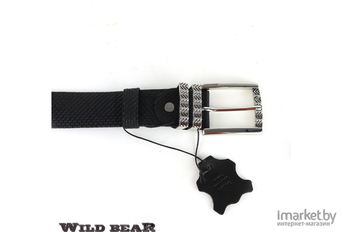 Ремень WILD BEAR RM-028f Premium универсальный Black