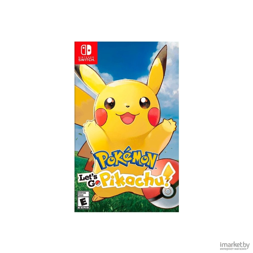 Игра для приставки Nintendo Pokémon: Lets Go, Pikachu! (n) [45496425692]  купить в Минске с ценами в рассрочку