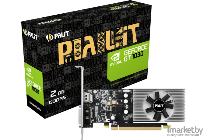 Видеокарта Palit GT 1030 2048Mb DDR4 [PA-GT1030 2G D4]