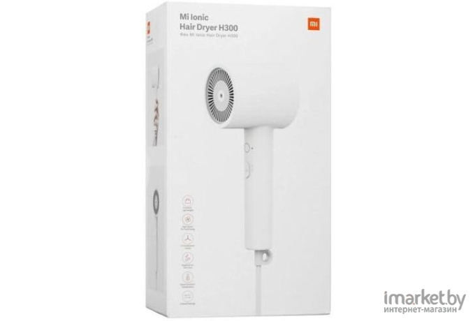 Фен Xiaomi Ionic Hair Dryer H300 EU CMJ02ZHM White (BHR5081GL)