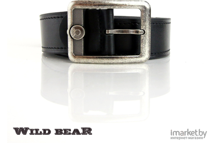 Ремень WILD BEAR RM-005f Premium 120 см Black