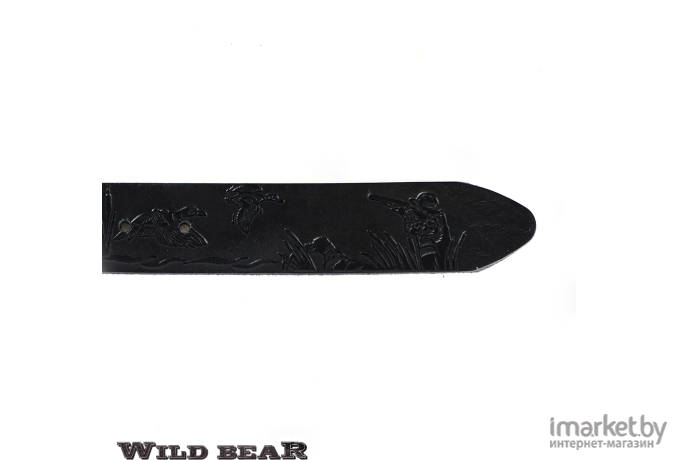 Ремень WILD BEAR RM-052f Premium 120 см Black