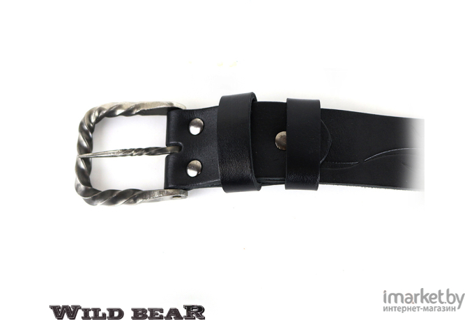 Ремень WILD BEAR RM-053f Premium 125 см Black