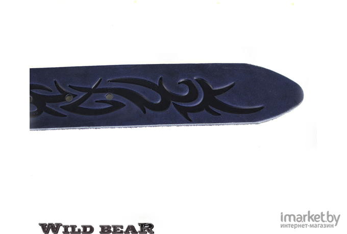 Ремень WILD BEAR RM-054f Premium 120 см Dark Blue
