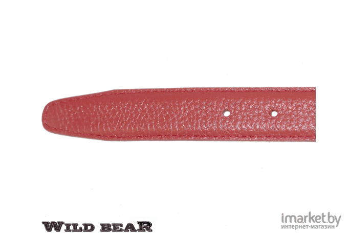 Ремень WILD BEAR RM-080m 115 см Red