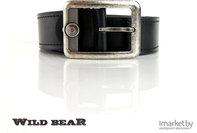 Ремень WILD BEAR RM-005f Premium универсальный Black