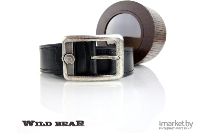 Ремень WILD BEAR RM-005f Premium универсальный Black