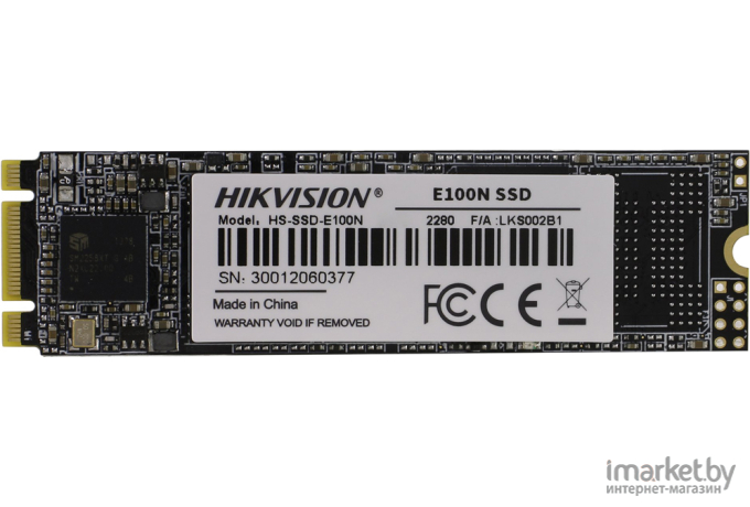 SSD диск Hikvision M.2 512GB E100N Series [HS-SSD-E100N/512G]