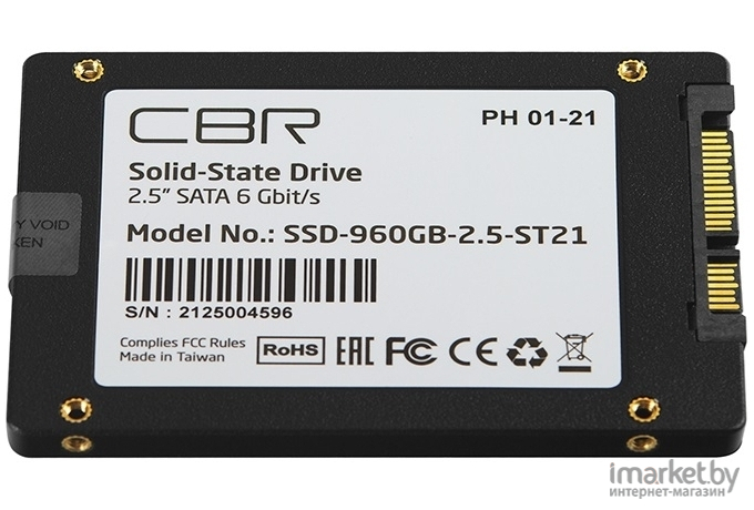 SSD диск CBR Standard 960 GB [SSD-960GB-2.5-ST21]