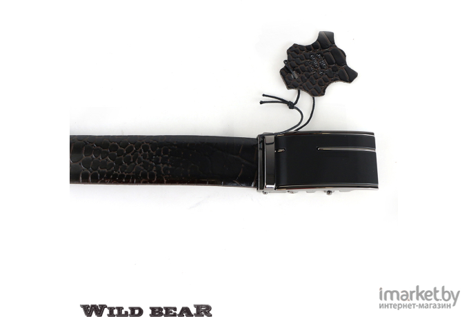 Ремень WILD BEAR RM-025f Premium универсальный Brown