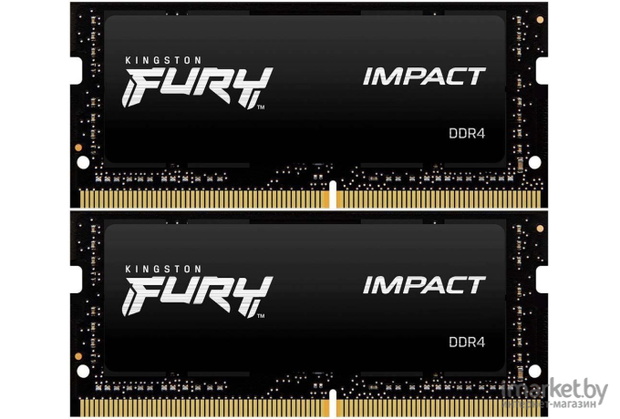 Оперативная память Kingston FURY Impact [KF432S20IBK2/64]
