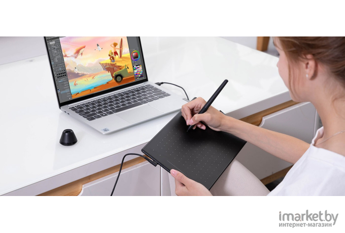 Графический планшет Huion Inspiroy RTM-500 Orange