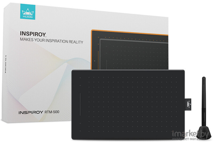 Графический планшет Huion Inspiroy RTM-500 Orange