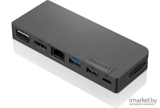 Док-станция для ноутбука Lenovo Powered USB-C Travel Hub [4X90S92381]