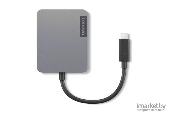 Док-станция для ноутбука Lenovo Powered USB-C Travel Hub [4X90S92381]