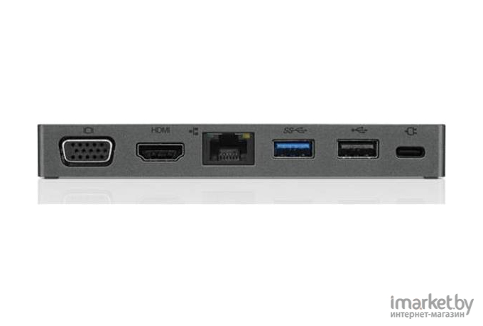 Док-станция для ноутбука Lenovo Powered USB-C Travel Hub [4X90S92381]